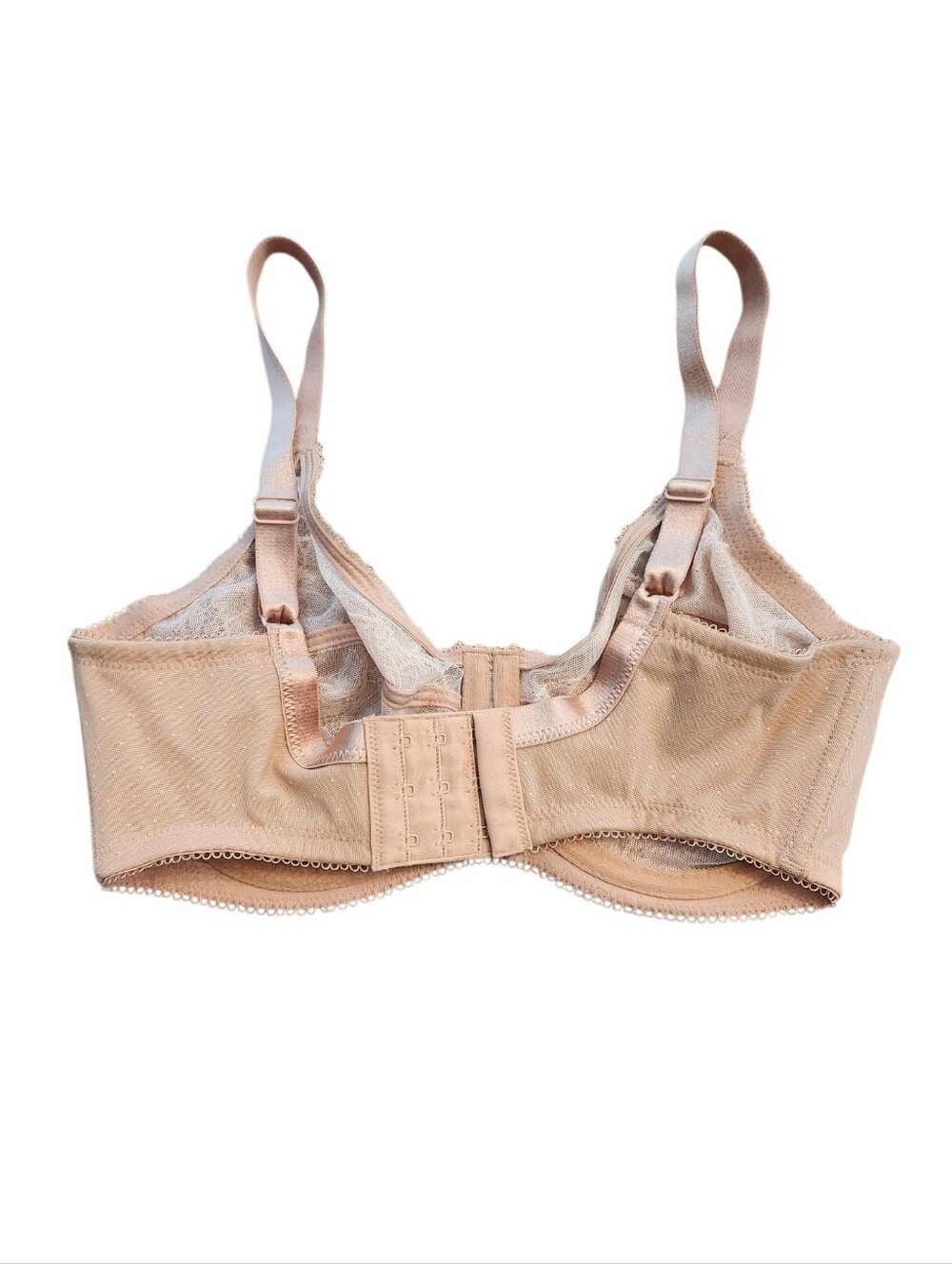 NEW Wacoal Retro Chic Full Figure Underwire Bra Toast Size 32D - Picture 2 of 8